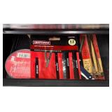 Rolling Husky Tool Cabinet with Tools and Supplies