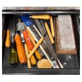 Rolling Husky Tool Cabinet with Tools and Supplies
