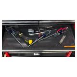 Rolling Husky Tool Cabinet with Tools and Supplies