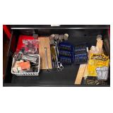 Rolling Husky Tool Cabinet with Tools and Supplies