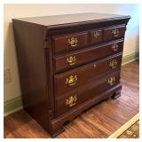 Lexington Wooden File Cabinet with Brass Handles