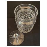 Waterford Crystal Glandore Laurel Band Biscuit Jar