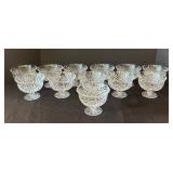 Set of 12 Shannon Crystal Ice Cream Bowls by Godinger