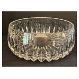 Set of 3 Decorative Crystal-Style Glass Bowls