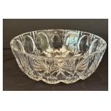 Set of 3 Decorative Crystal-Style Glass Bowls
