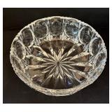 Set of 3 Decorative Crystal-Style Glass Bowls