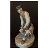 Royal Copenhagen Porcelain Shepherd Figurine, Number 627