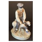 Royal Copenhagen Porcelain Shepherd Figurine, Number 627