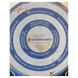 Le Creuset Blue Enamel Cast Iron Tea Kettle