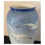Bing & Grøndahl Seagull Vase and Serving Plate and Vase