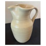 Set of 4 Handmade Pottery Bowls and Pitcher Assortment