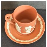 Set of 3 Collectible Cup and Saucer Sets - Wedgwood, Mottahedeh, and Kutani