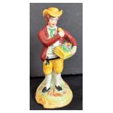 Antique English Staffordshire Ware Fruit Seller Male Figurine