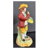 Antique English Staffordshire Ware Fruit Seller Male Figurine