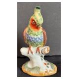 Tozai Home Decorative Parrot Porcelain Figurine 5 Inch