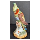Tozai Home Decorative Parrot Porcelain Figurine 5 Inch