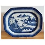 Mottahedeh Blue Canton Platter and Pitcher