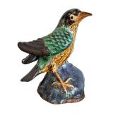 Antique Chinese Pottery Bird Figurine