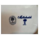 Set of 6 Mottahedah Blue Canton 8.5-Inch Porcelain Plates