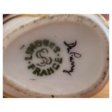 Limoges France Hand-Painted Porcelain Egg Trinket Box, 2 Inch