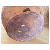 Set of 5 Vintage Hand-Painted Pottery Jugs and Pitchers including Redware