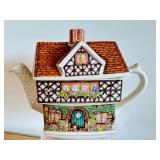 Sadler English Country Cottages Ivy House Teapot, 6.5 Inch Tall