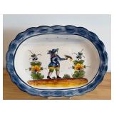 Jay Willfred Hand-Painted Portuguese Platter 15" x 11"