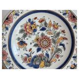 Royal Goedewaagen Delft Polychrome Hand Painted 9.5" Decorative Plate