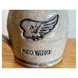 Red Wing Pottery Stoneware Cream Pitcher 4 Inch
