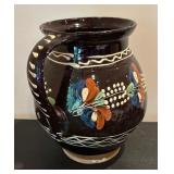 Vintage Hungarian Folk Art Pitcher