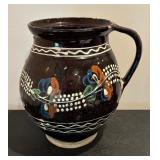 Vintage Hungarian Folk Art Pitcher
