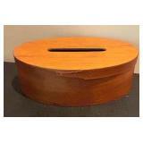 Bent Wood Box, Metal Bin and Horse Decor