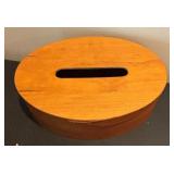 Bent Wood Box, Metal Bin and Horse Decor