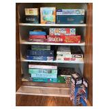 Games and Puzzles including Staxis, Trivial Pursuit, Scrabble, Clue and More!