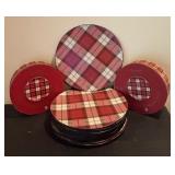 Eight Sur La Table Appetizer Plates and Chargers