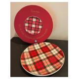 Eight Sur La Table Appetizer Plates and Chargers