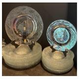 Glass Dinnerware Set with Holiday Tree Pattern, 16 Mugs, Bowls and Plates