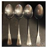 Oneida Community Silverplate Flatware Set with Tray