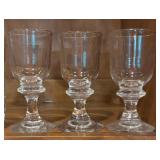Collection of Assorted Glassware Including Highball, Martini, and Goblet Glasses