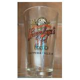 Set of 8 Branded Beer Pint Glasses Leinenkugel