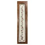 Beautiful Embroidered Bell Pull Wall Hanging
