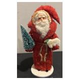 Festive Vintage Santa Decor