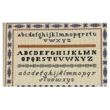 Beautiful Framed Needlepoint Sampler