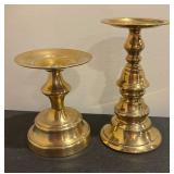 Collection of Beautiful Brass Candle Holders