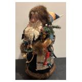 Handcrafted Santa Figure Signed and Numbered