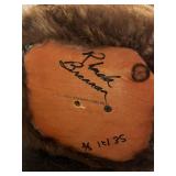 Handcrafted Santa Figure Signed and Numbered