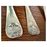 AMAZING Steiff Williamsburg Shell Sterling Silver Flatware Service for Twelve Set in Gorgeous Cabinet
