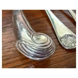 AMAZING Steiff Williamsburg Shell Sterling Silver Flatware Service for Twelve Set in Gorgeous Cabinet