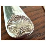 Sterling Silver Williamsburg Shell Nut and Bon Bon Spoons