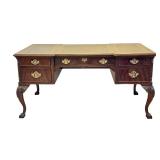 Sligh Chippendale Style Leather-Top Writing Desk